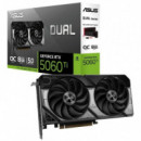 TARJETA DE VIDEO NVIDIA ASUS RTX 5060 TI DUAL OC 8