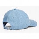 TOMMY HILFIGER - TH EMBROIDERED DENIM CAP - 0GY - F|AW0AW17486/0GY