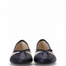TOMMY HILFIGER - TOE CAP LEATHER BALLERINA - ACG - F|FW0FW08759/ACG
