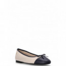 TOMMY HILFIGER - TOE CAP LEATHER BALLERINA - ACG - F|FW0FW08759/ACG