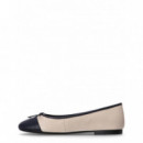 TOMMY HILFIGER - TOE CAP LEATHER BALLERINA - ACG - F|FW0FW08759/ACG