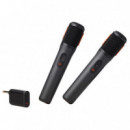 JBL PartyBox Wireless Mic Micrófono Inalámbrico II pack de 2