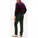 TOMMY HILFIGER - DENTON PRINTED STRUCTURE CHINO - MT0 - F|MW0MW39700/MT0