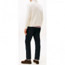 TOMMY HILFIGER - RWB GRAPHIC ROLL NECK - Z00 - F|MW0MW41482/Z00