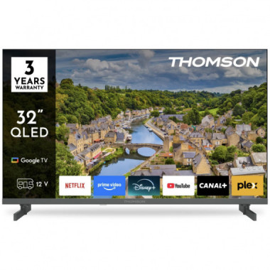Televisor 32" Thomson 32FQG3S15C Google TV Full HD QLED 12 Voltios