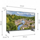 Televisor 32" Thomson 32FQG3S15C Google TV Full HD QLED 12 Voltios