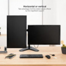 SOPORTE DE MESA MONITOR 2 TOOQ REG.ALTURA GIR. INC