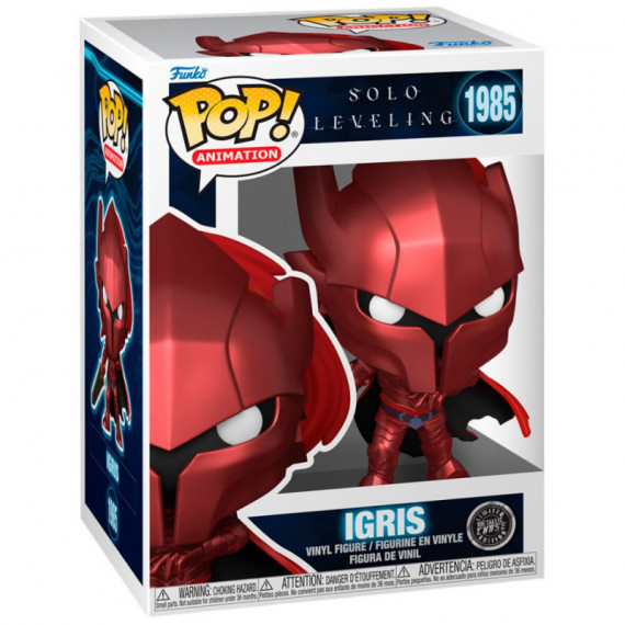 Funko Pop Igris Solo Leveling CHASE 1985