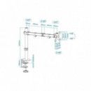 SOPORTE DE MESA TV MONITOR TOOQ DB1032TN-B 13-32 1