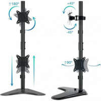 SOPORTE DE SOBREMESA MONITOR TOOQ 17-32 9KG 2 BRAZ