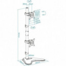 SOPORTE DE SOBREMESA MONITOR TOOQ 17-32 9KG 2 BRAZ