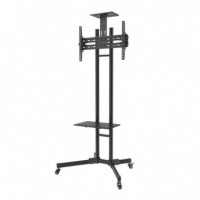 SOPORTE TV MONITOR AISENS SUELO CON RUEDAS 37-70 5