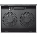 SOPORTE + VENTILADOR NOTEBOOK TRUST HASTA 17.4 BLA