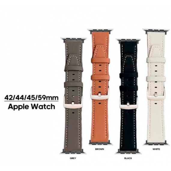 Correa de Cuero Sintético ACCETEL para Apple Watch 42/44/45/46/49 Mm CSF-IW42