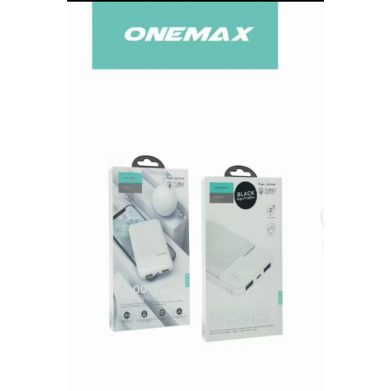 Power Bank Mini Onemax 5000mAh con Micro USB y Tipo-C (5V-2A) EFX110