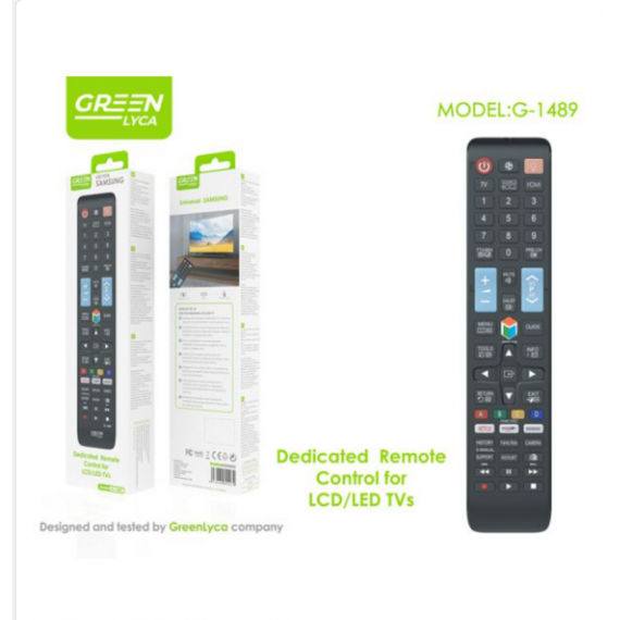 Mando Compatible GreenLyca G-1489 para Televisores Samsung LCD/LED