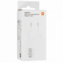 Cargador de Pared Universal Xiaomi 45W USB-A con Carga Rápida QC3.0 (BHR07SLEU)