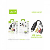 Tarjeta Capturadora de Video y Audio Greenlyca USB a 3RCA (GL69409)  GREEN LYCA