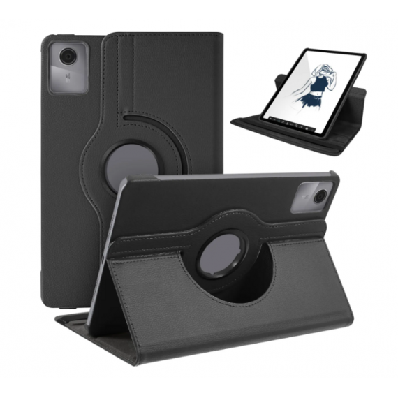 Funda Giratoria con Soporte 360 para Tablet Lenovo Idea Tab 12.7" (2025)