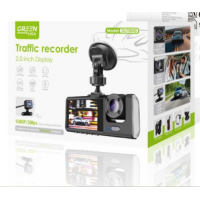 Grabadora de Conducción para Coche Greenlyca de Tres Lentes 1080P 2.0 Pulgadas GL70045  GREEN LYCA