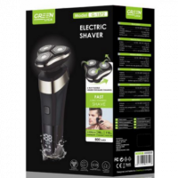 Afeitadora Eléctrica Greenlyca con Tres Cuchillas Giratorias Recargable por USB 90MIN G-1572  GREEN LYCA