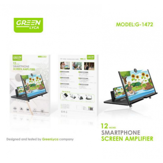Amplificador de Pantalla para Móvil Greenlyca G-1472 (12 Pulgadas)  GREEN LYCA