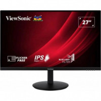 Monitor VIEWSONIC VG2709-2K-MHD-2 27" IPS QHD Ergonómico con Hdmi, Displayport y Altavoces