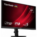 Monitor Viewsonic VG2709-2K-MHD-2 27" IPS QHD Ergonómico con HDMI, DisplayPort y Altavoces