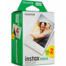 Pack Fujifilm Instax Mini 2x10 Películas de Fotos Instantáneas