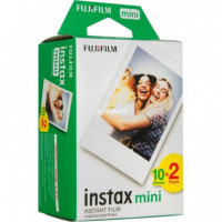 Pack FUJIFILM Instax Mini 2X10 Películas de Fotos Instantáneas