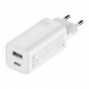 Cargador de Pared XIAOMI 65W con Usb-a y Usb-c Blanco (BHR5515GL)