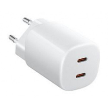 Cargador de Pared Xiaomi 45W PD 3.0 QC 3.0 2xUSB-C Blanco (BHR087OEU)