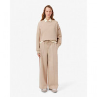 Pantalón de Chándal de Corte Amplio de Punto Jersey de Mujer  LACOSTE