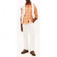 TOMMY HILFIGER - SOFT TOUCH BLEND CHECK RF SHIRT - 0PE - F|MW0MW41422/0PE