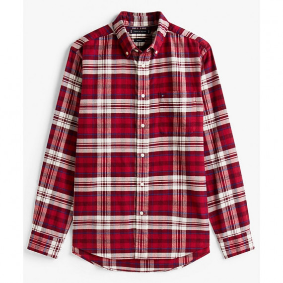 TOMMY HILFIGER - HERO FLANNEL TARTN RF SHIRT - 0QJ - F|MW0MW41345/0QJ