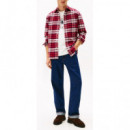 TOMMY HILFIGER - HERO FLANNEL TARTN RF SHIRT - 0QJ - F|MW0MW41345/0QJ