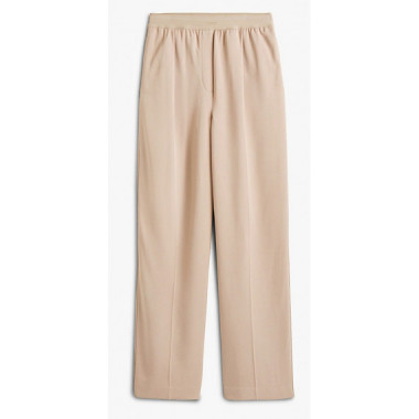 TOMMY HILFIGER - VIS TWILL PULL ON WIDE LEG PANT - AEG - F|WW0WW46750/AEG