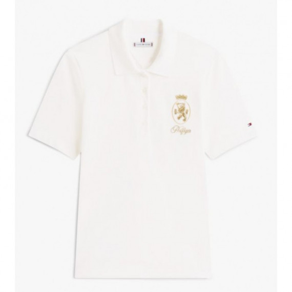 TOMMY HILFIGER - GOLD CREST REG SS POLO - YBL - F|WW0WW47315/YBL
