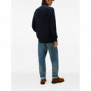 TOMMY HILFIGER - RWB RIB ZIP THROUGH - DW5 - F|MW0MW41517/DW5