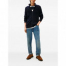 TOMMY HILFIGER - RWB RIB ZIP THROUGH - DW5 - F|MW0MW41517/DW5