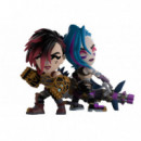 Pack de 2 Figuras Vi y Jinx Arcane League Of Legends 11CM  YOU TOOZ