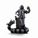 Figura Estatua Beetlejuice 1/10 Art Scale 19CM  IRON STUDIOS