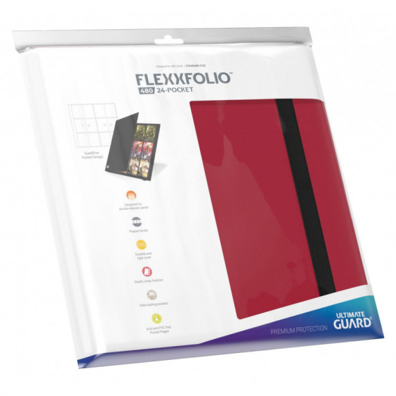Archivador Flexxfolio Ultimate Guard 480 cartas Rojo