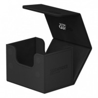 Caja de mazo Sidewinder 100 cartas Ultimate Guard Negro
