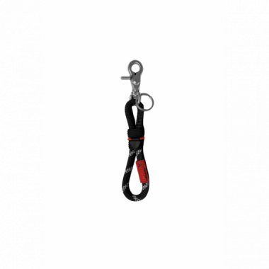 Accesorio LLAVERO TOPOLOGIE 8MM LOOP KEY HOLDER - BLACK REFLECTIVE LATTICE