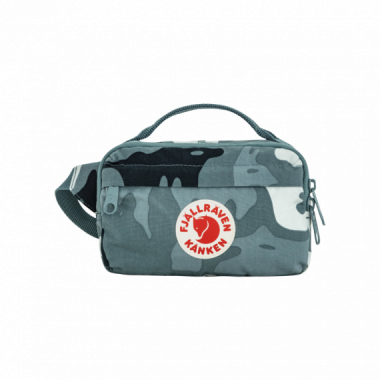 Fjallraven Ri&ntilde;onera FJ&Auml;LLR&Auml;VEN Kanken Hip Pack Graphics Nimbus Blue / Hidden Animals