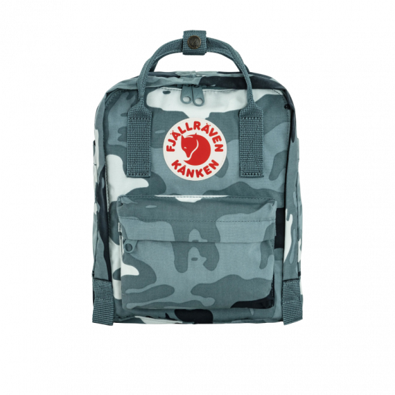 Fjallraven Mochila FJÄLLRÄVEN Graphics Mini Nimbus Blue / Hidden Animals