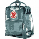 Fjallraven Mochila FJÄLLRÄVEN Graphics Mini Nimbus Blue / Hidden Animals