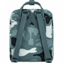 Fjallraven Mochila FJÄLLRÄVEN Graphics Mini Nimbus Blue / Hidden Animals