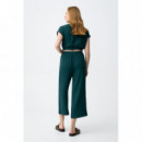 Pantalones Mujer Pantalones TIFFOSI FRANCESCA_6B Verde